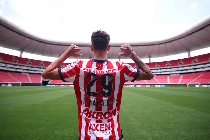 Fidel Barajas utilizará el número 29 | Imagen: @Chivas