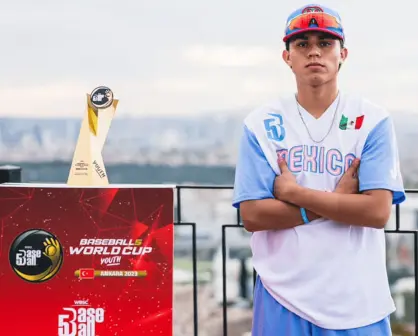 Jesús Javier Santos es el orgullo de Navolato y una promesa internacional del Baseball 5