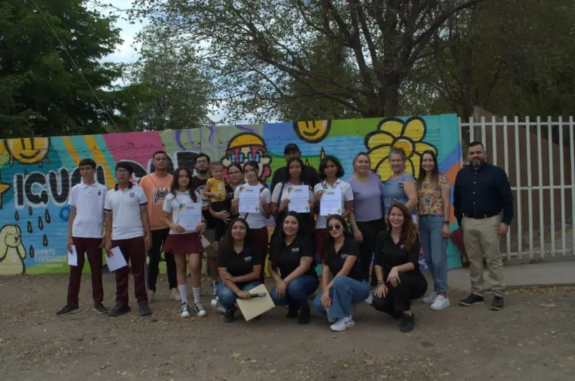 Murales por la Paz en la Secundaria Técnica 64