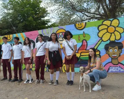 ¡Murales por la Paz! Estudiantes de la Secundaria Técnica 64 promueven la Igualdad y Empatía a través del arte en Culiacán