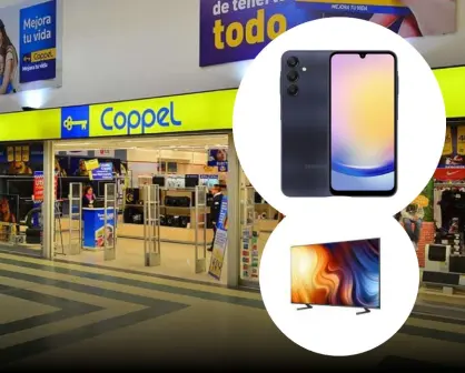 Rebajas en Coppel; precios de remate en celulares, pantallas y electrónica en general