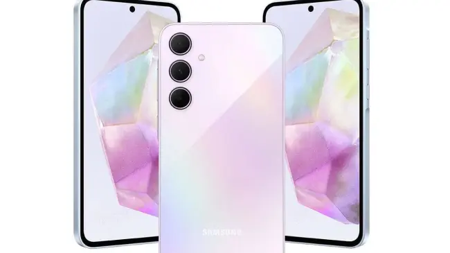 El Galaxy A55 está entre los smartphones favoritos de la gama media. Foto: Samsung
