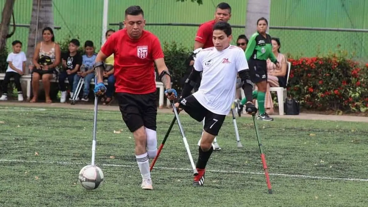 Fútbol de Amputados .