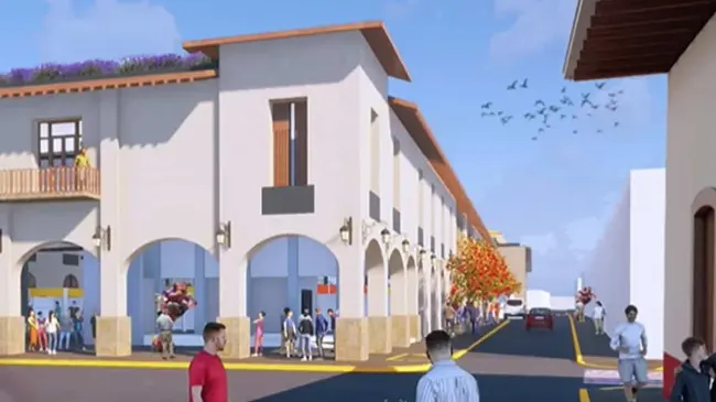 Así será el nuevo Mercado de Pátzcuaro, Michoacán.