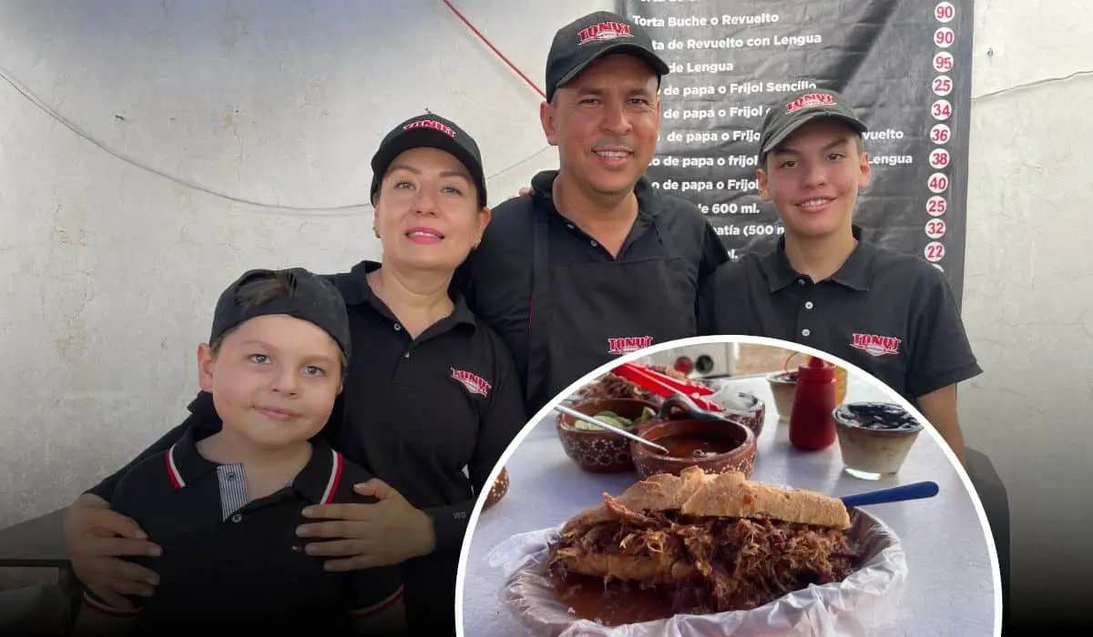 Tortas Ahogadas Tony´s Culiacán, tiene casi 4 años en el gusto de la gente. Foto: Lino Ceballos