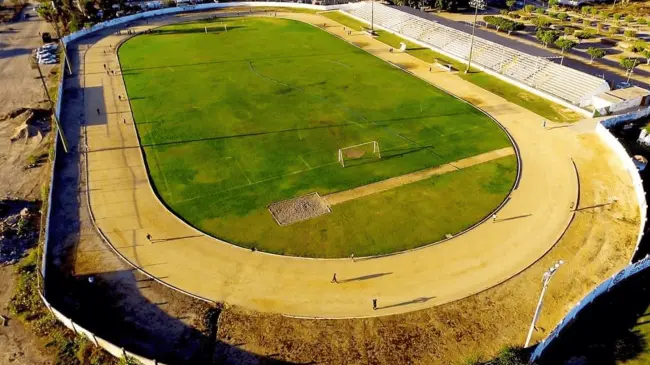 El Estadio Juventud de Navolato es uno de los lugares deportivos a donde los navolatenses asisten para practicar sus deportes. Foto: Cortesía