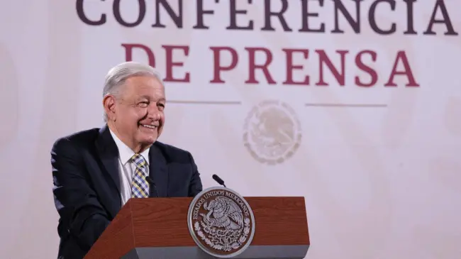Andrés Manuel López Obrador, presidente de México.