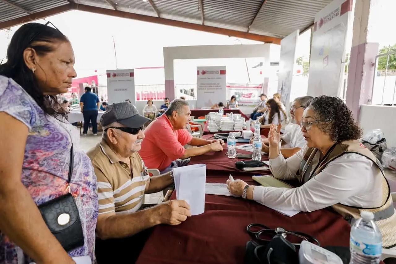 Brigadas del Bienestar en Guamúchil, viernes 12 de julio.