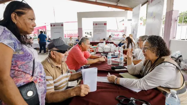 Brigadas del Bienestar en Guamúchil, viernes 12 de julio.