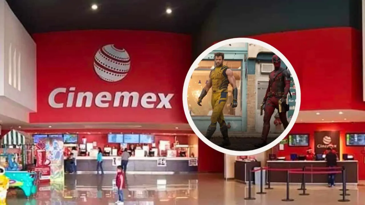 Cinemex tendrá una palomera y dos vasos coleccionables de Deadpool y Wolverine. Foto: Cortesía