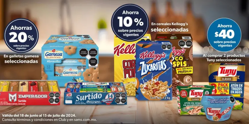 Cuponera de Sam's Club de julio 2024: estas son las ofertas y promociones