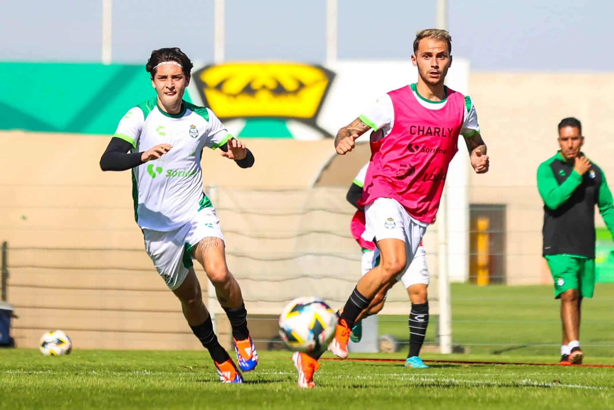 Fran ya entrena con los laguneros | Imagen: @ClubSantos