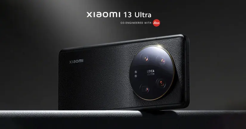 Xiaomi 13 Ultra con diseño de aluminio y cuero sintético