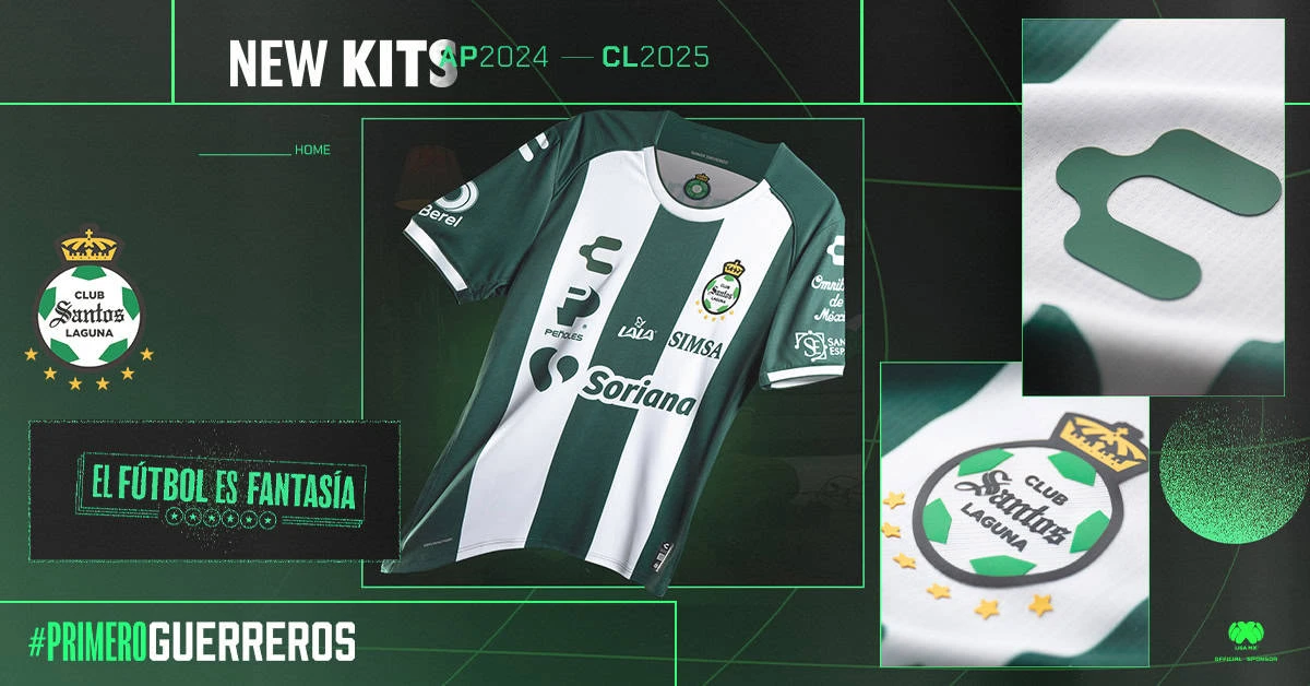 Jersey de local | Imagen: @ClubSantos