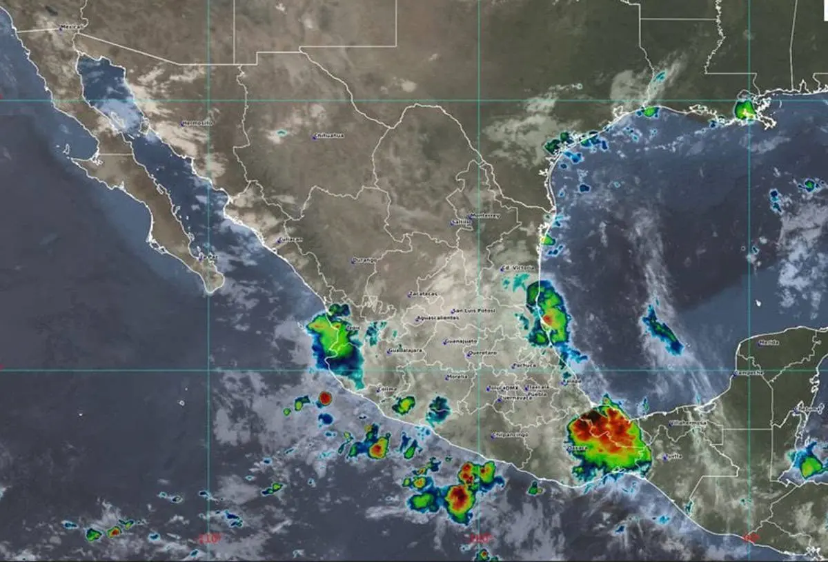 En Sinaloa se pronostican lluvias para hoy y mañana.