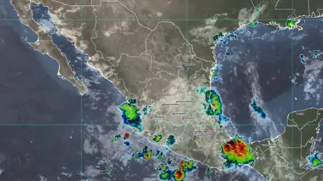 En Sinaloa se pronostican lluvias para hoy y mañana.