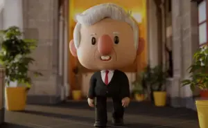 Amlito protagoniza nuevo intro en La Mañanera de AMLO