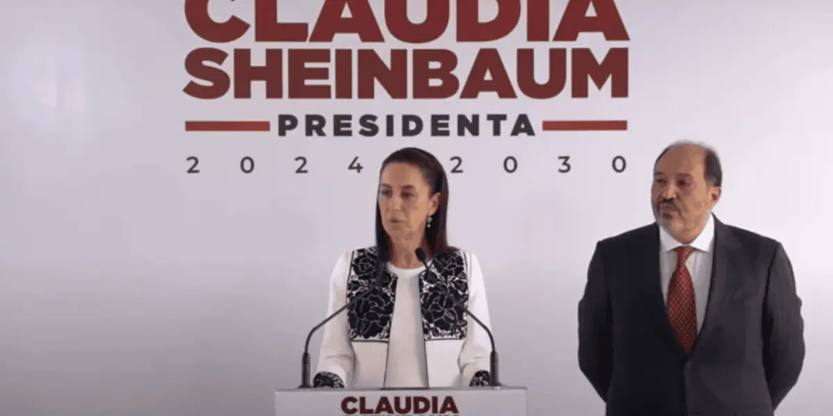 Claudia Sheinbaum y Lázaro Cárdenas Batel. Foto: Forbes