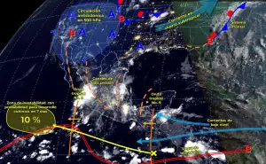 Preparé su paraguas porque el SMN pronostica lluvias para hoy viernes en Sinaloa