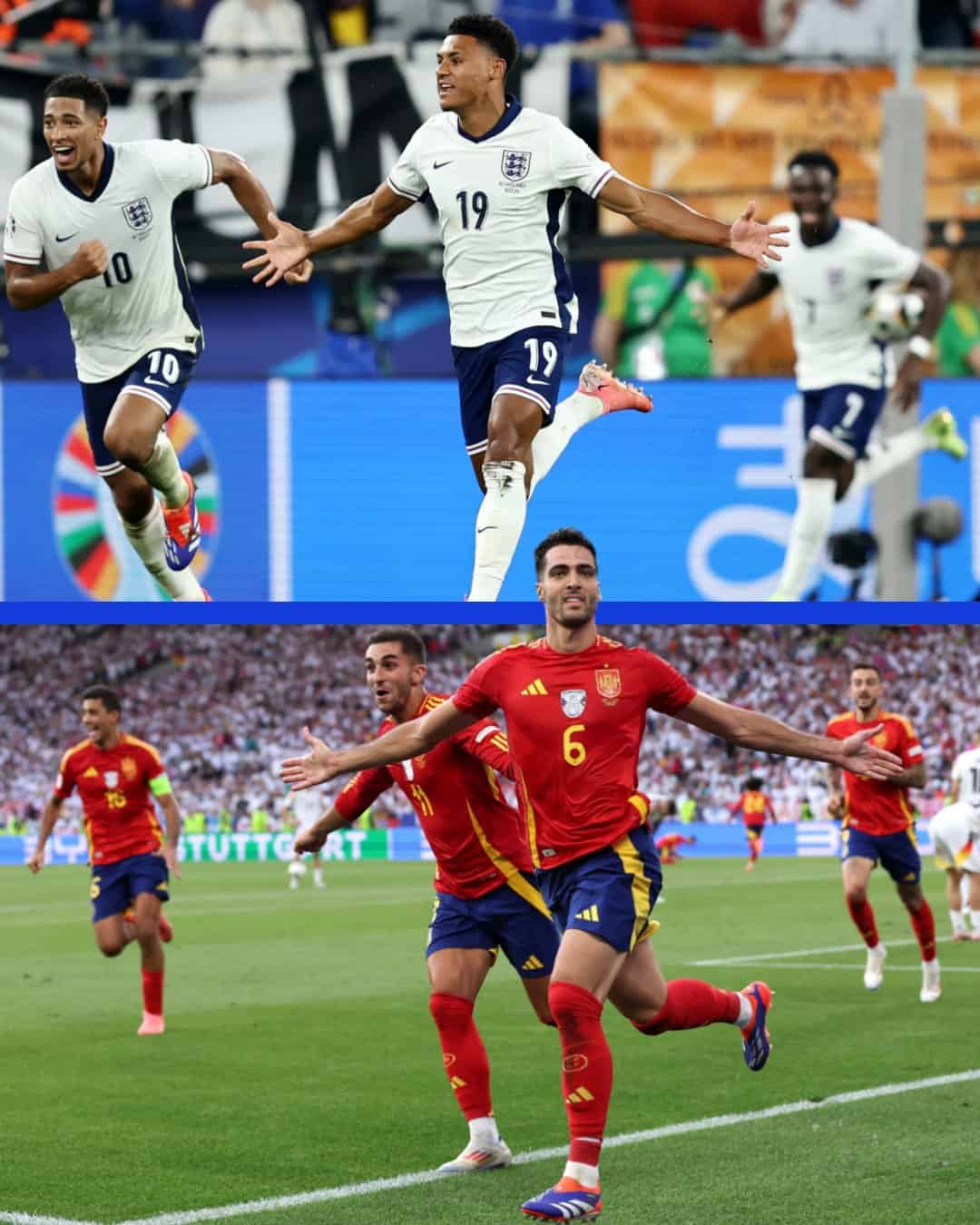 España enfrenta a Inglaterra en la final | Imagen: @EURO2024