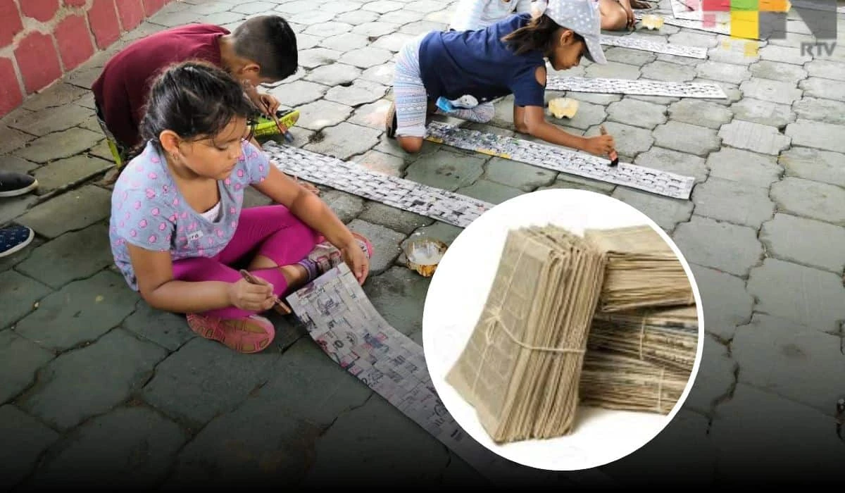 Despierta tu creatividad con la reutilización de papel periódico