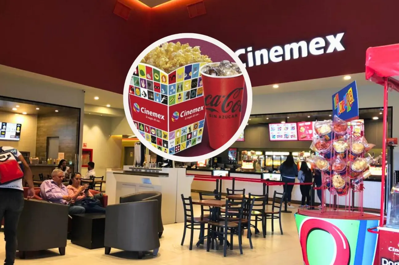 En la Dulcería de Cinemex, no solo puedes encontrar refrescos y palomitas, hay muchos productos. Foto: Cortesía