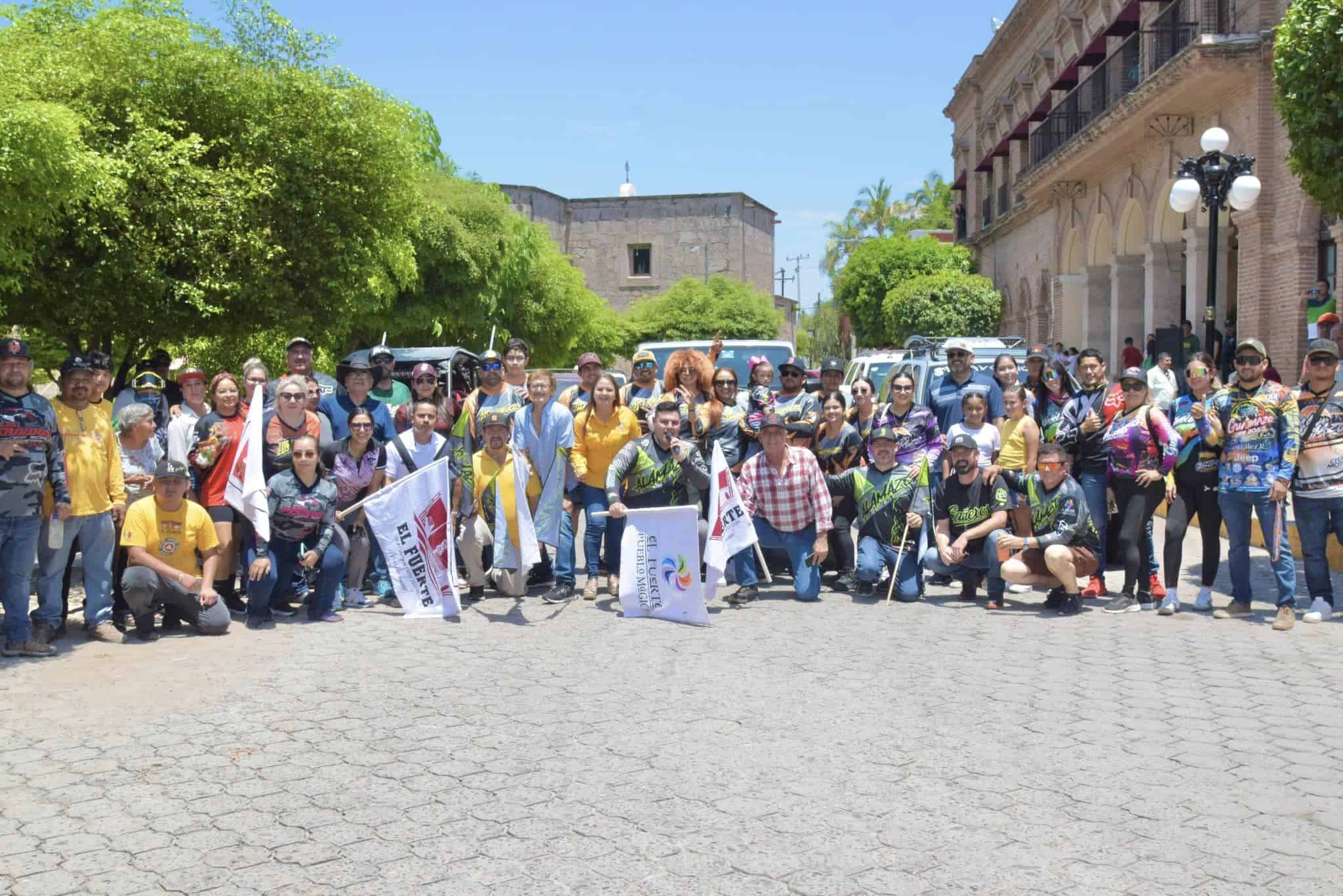 El inicio de la Ruta El Alamazo 2024 en el municipio de El Fuerte.