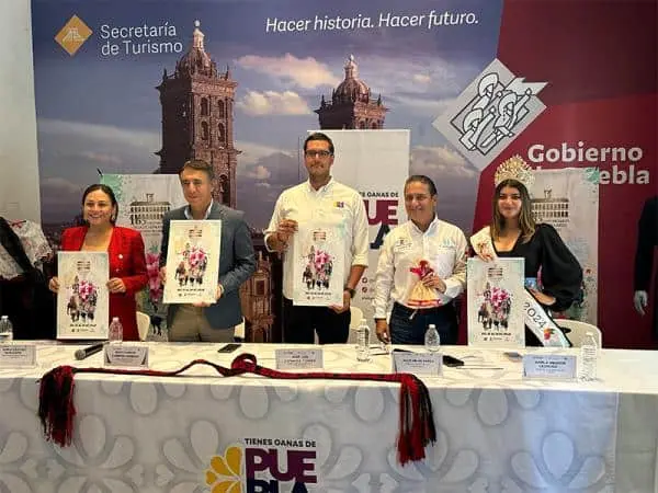 Presentan los festejos del 163 aniversario de Huauchinango, en Puebla.