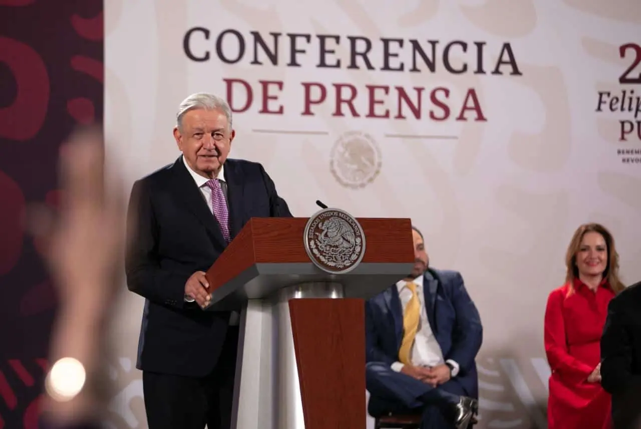 Andrés Manuel López Obrador, presidente de México.