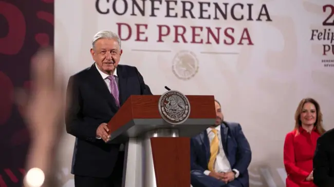 Andrés Manuel López Obrador, presidente de México.