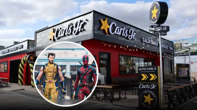 Carls Jr. tiene dos combos de la película Deadpool y Wolverine, consulta los detalles. Foto: Cortesía