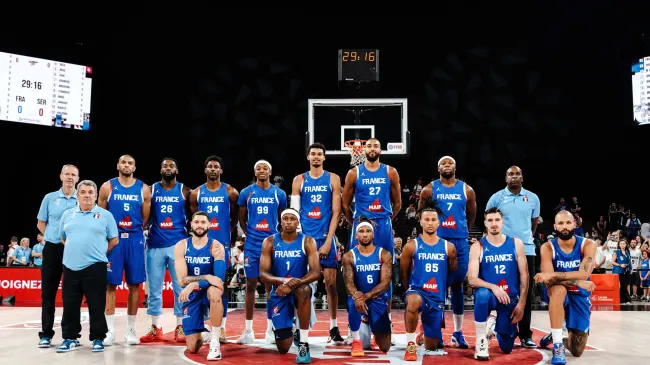 Francia cuenta con 3 jugadores de la NBA | Imagen: @FRABasketball