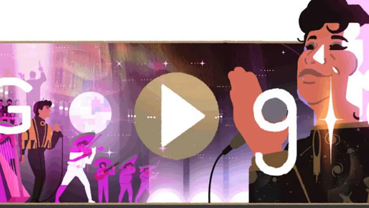 Doodle de Google celebra a Juan Gabriel, el divo de Juárez.