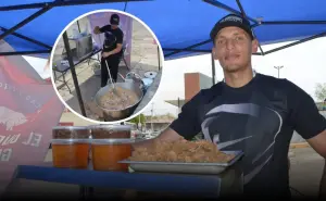 ¡Pura sabrosura! En Culiacán, Saúl “El Güero”, conquista paladares con deliciosas carnitas y crujientes chicharrones de cerdo