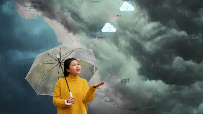 Clima en Sinaloa; lloverá en Choix y El Fuerte.