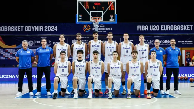 Convocatoria olímpica de baloncesto griega | Imagen: @HellenicBF