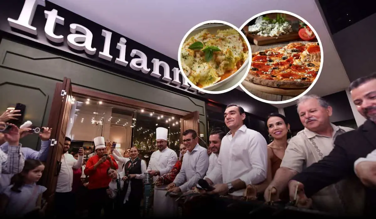 Abre sus puertas Italianni’s en Mazatlán con un concepto de la Toscana. Foto: Cortesía