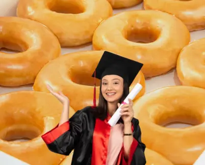 Krispy Kreme celebrará a graduados con esta promoción de 87 pesos el 22 de julio