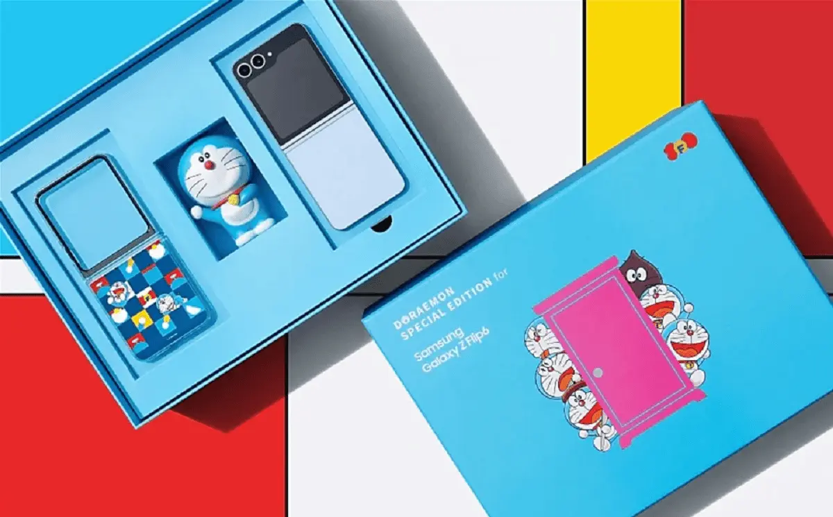 Samsung lanza el Galaxy Z Flip 6 Edición Doraemon