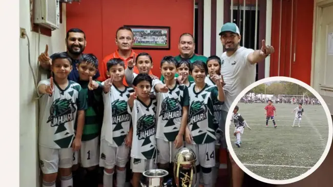Jahuara ganó el título de la categoría Osos de la Liga Prodem en Culiacán. Foto; Cortesía