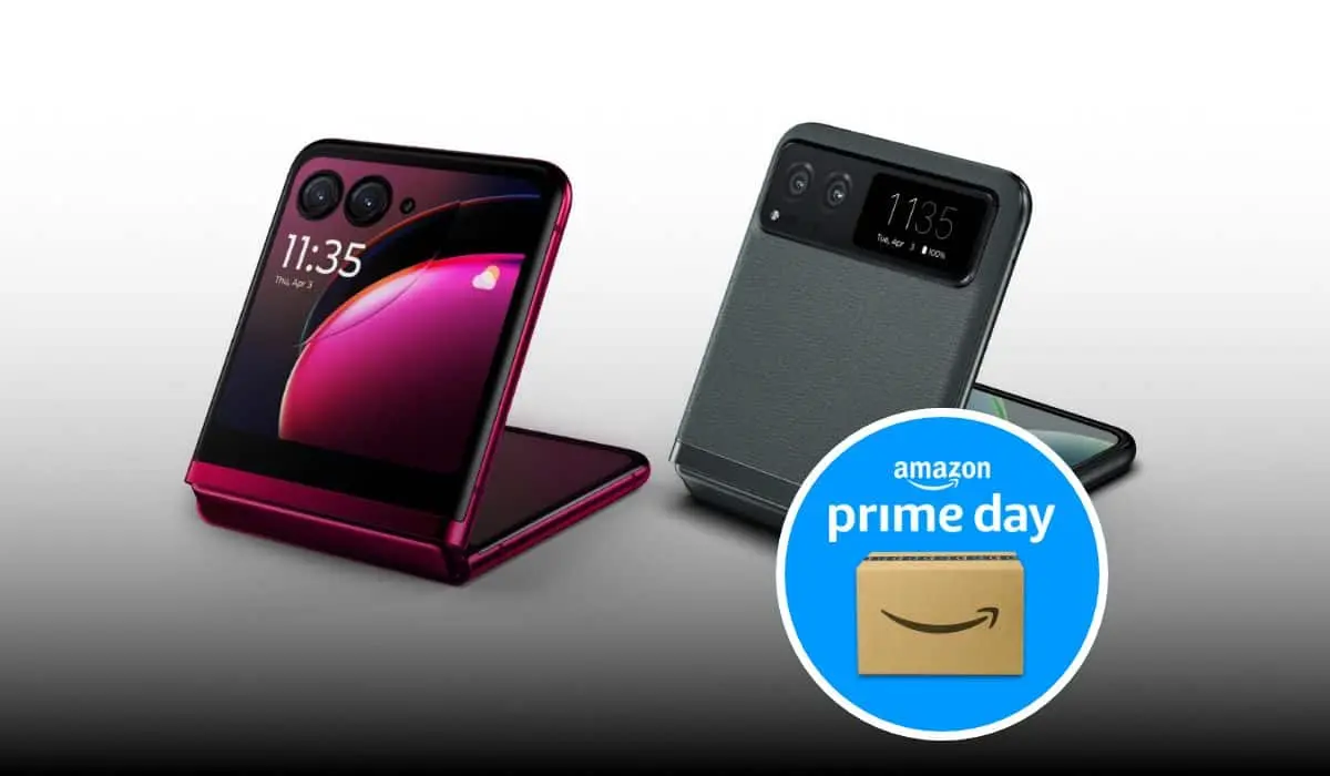 Motorola Razr 40 Ultra con descuento por Amazon Prime Day 2024. Foto; Cortesía