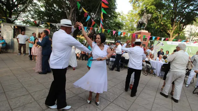 Durante 24 años, las “Tardes de Danzón” han reunido a amantes de la música y el baile en la plazuela Álvaro Obregón, creando un espacio lleno de felicidad.