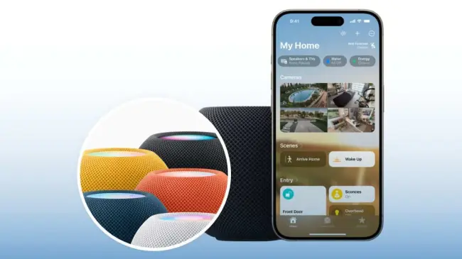 HomePod mini, es la nueva bocina inteligente presentada por Apple en este 2024, conoce las novedades. Foto: Cortesía
