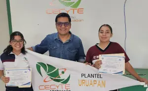 Michoacán. Estudiantes del Cecytem crean traductor purépecha y ganan congreso internacional