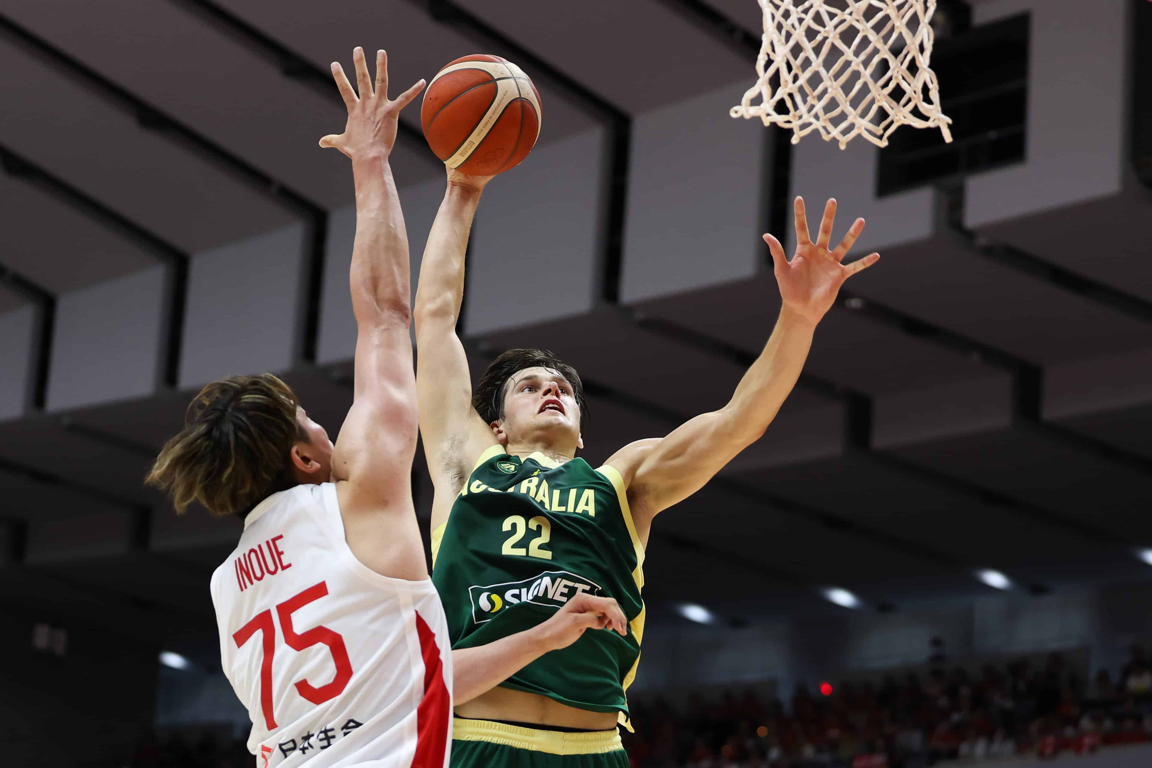 La selección australiana de básquetbol lista para su debut | Imagen: @BasketballAus