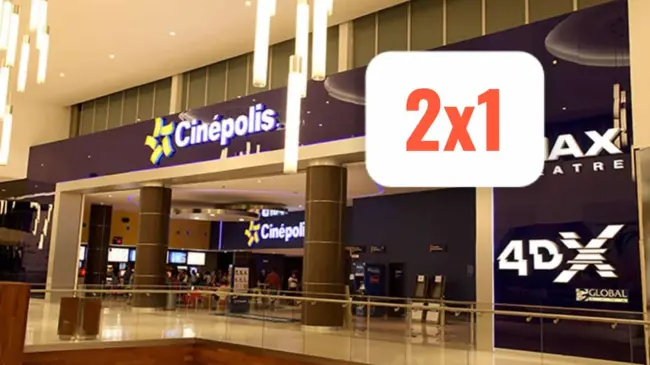 Cinépolis tiene entradas al 2x1 en este verano. Foto: Cortesía