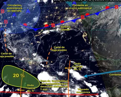 Pronóstico del tiempo para Sinaloa; se esperan lluvias en varios municipios del estado