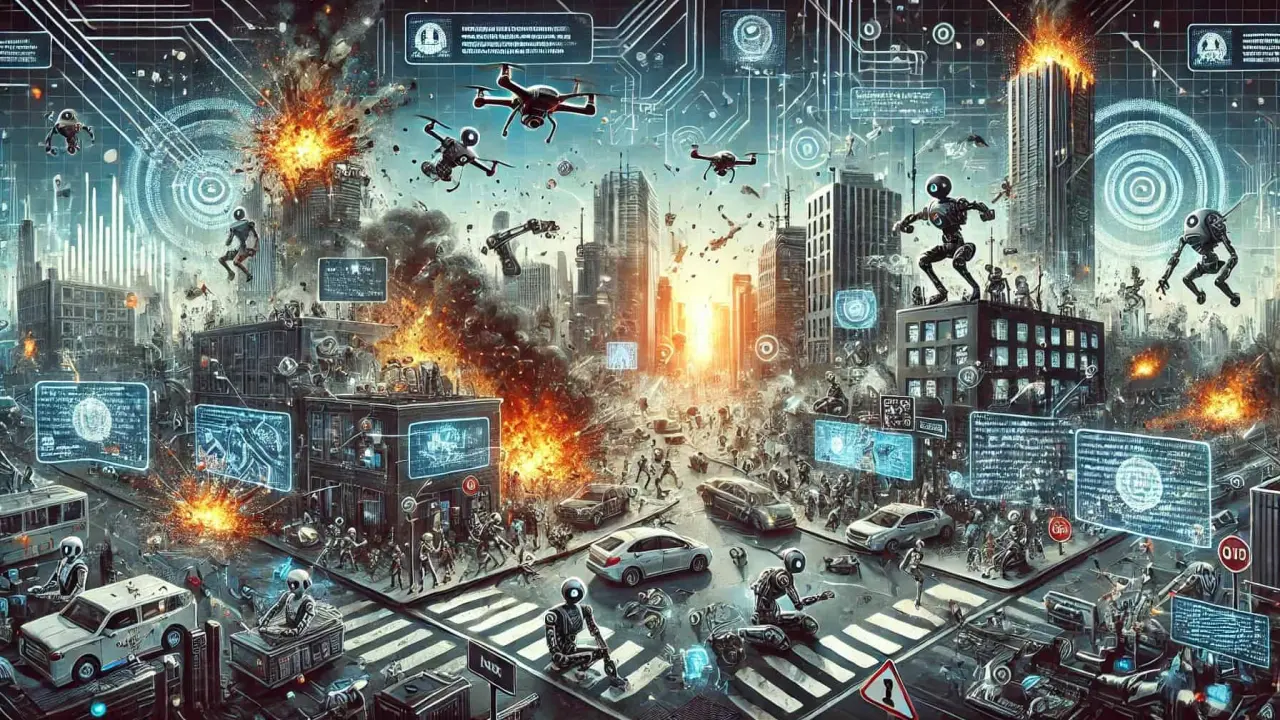 CrowdStrike, Microsoft y Skynet: La narrativa del caos. Foto: creada por Chat GPT
