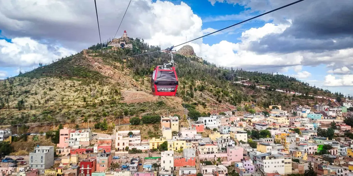 El Teleférico de Zacatecas busca brindar una mejor atención a los turistas. Foto: Cortesía