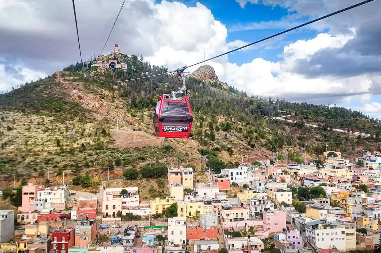 El Teleférico de Zacatecas busca brindar una mejor atención a los turistas. Foto: Cortesía